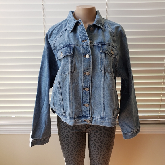 madewell raglan jean jacket
